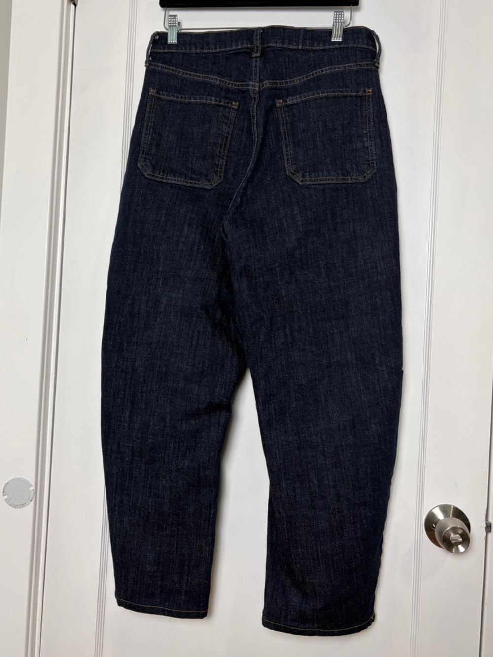 Old Navy High Rise Barrel Leg Jeans - Picture 2 of 16